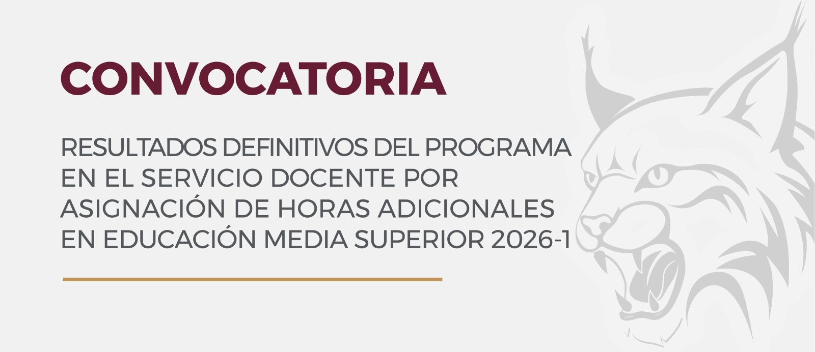 CONVOCATORIA